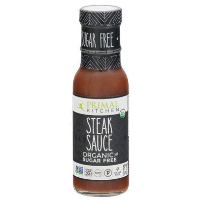 Primal Kitchen Steak Sauce Organic And Sugar Free 6/8.5 OZ [UNFI #2365989] [ebt]