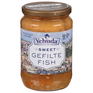 Yehuda Gefilte Fish Sweet 12/24 OZ [UNFI #234997] [ebt]