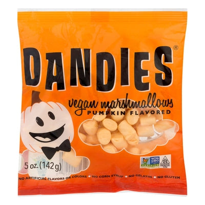 Dandies Marshmallows Vegan Pumpkin Flavored 10/5 OZ [UNFI #2586097] [ebt] T