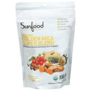 Sunfood Golden Milk Super Blend Organic 6 OZ [UNFI #2308922] [ebt]