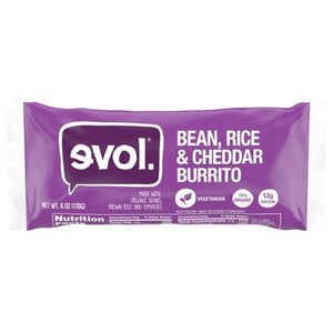 Evol Bean/Rice/Ched Brto 12/6 OZ [UNFI  #1222132]