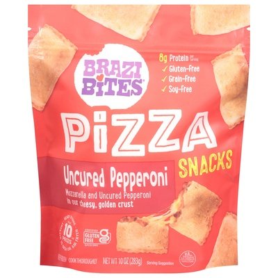 Brazi Bites Cheese & Uncured Pepperoni 8/10 OZ [UNFI  #2715290]