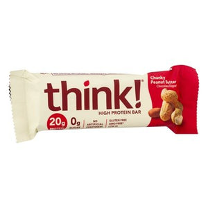 Think High Protein Bar Chocolate Dipped Chunky Peanut Butter 10/2.1 OZ [UNFI #0269878] [ebt]