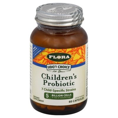 Flora Probiotic Childrens Vegetarian Capsules 60 CAP [UNFI #2259992] [ebt]