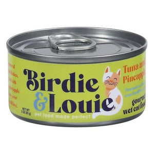 Birdie & Louie Wet Cat Food Gourmet Tuna and Pineapple 12/3 OZ [UNFI #2975191]
