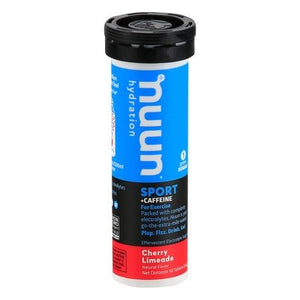 Nuun Sport + Caffeine Tablets Cherry Limeade 8/10 CT [UNFI #1791300] T
