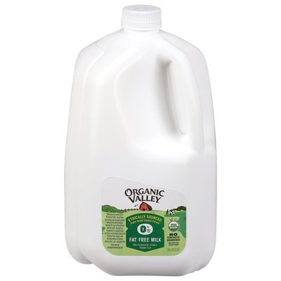Organic Valley Milk Fat Free 4/128 OZ [UNFI #2501583] [ebt] T