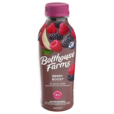 Bolthouse Farms 100% Fruit Juice Smoothie Berry Boost 6/15.2 OZ [UNFI #1791003] [ebt] T