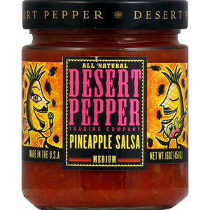 Desert Pepper Trading Co Salsa Pineapple Medium 6/16 oz [UNFI #0819037 ] [ebt]
