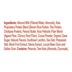 Koia Shake Chocolate Peanut Butter Plant-Based 6/12 OZ [UNFI #2995892] [ebt] T