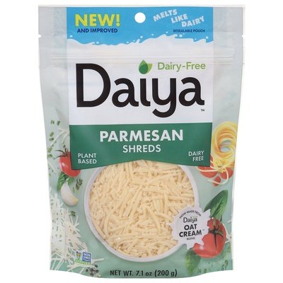 Daiya Cheese Shreds Parmesan 12/7.1 OZ [UNFI #2709202] [ebt]