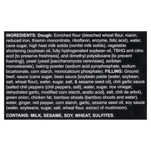 Wow Bao Bao Mongolian Spicy Beef 8/10 OZ [UNFI  #3002136]