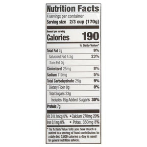 Greek Gods Yogurt Honey Greek Style 6/24 OZ [UNFI #859306] [ebt]