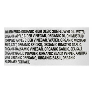 Drews Organics Dressing & Quick Marinade Roasted Garlic & Peppercorn 6/12 OZ [UNFI #2141737] [ebt]