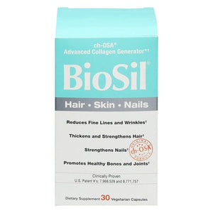 Biosil Collagen Generator Advanced Hair Skin Nails Capsules 1/30 VCAP [UNFI-CARLISLE #2321206]