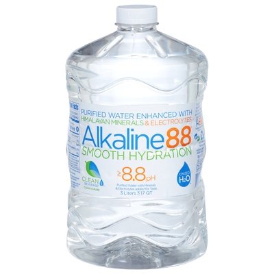 Alkaline88 Purified Water Himalayan Minerals Smooth Hydration 4/3 LTR [UNFI #1550458] [ebt] T
