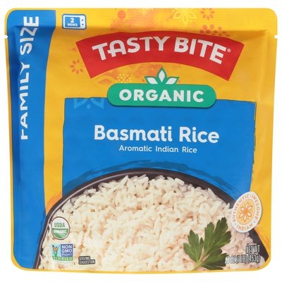 Tasty Bite Basmati Rice Organic Family Size 6/16 OZ [UNFI #2948495] [ebt]