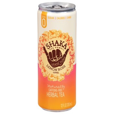 Shaka Tea Herbal Tea Lemon Rose Flavored Caffeine-Free 12/12 OZ [UNFI #2976884] [ebt]