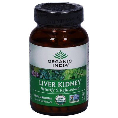 Organic India Liver Kidney Caps 90 VCAP [UNFI #1889237] T