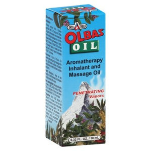 Olbas Inhalant And Massage Oil Aromatherapy Penetrating Vapors 0.32 OZ [UNFI #0594648] T