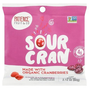 Patience Fruit & Co Candy Sour Raspberry 24/2.12 Z [UNFI #2880417] [ebt] T