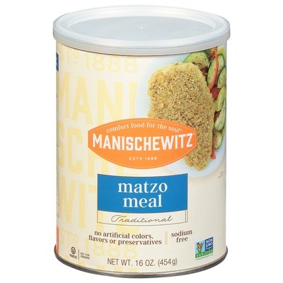 Manischewitz Matzo Meal Traditional 12/16 OZ [UNFI #0236034] [ebt]