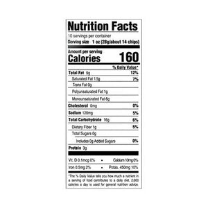 Boulder Canyon Potato Chips Avocado Oil Classic Sea Salt Party Size 12/10 OZ [UNFI #2340248] [ebt]