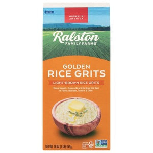 Ralston Family Farms Rice Grits Golden 6/16 OZ [UNFI #2759223] [ebt]