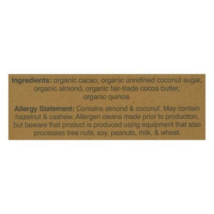 Hu Dark Chocolate Almond Butter + Puffed Quinoa Organic 70% Cacao 12/2.1 OZ [UNFI #2739589] [ebt] T