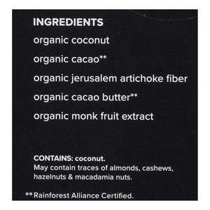 Evolved Dark Chocolate Cups Organic Coconut 6/4.93 OZ [UNFI #2578409] [ebt] T