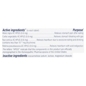 Boiron Heartburn Relief Meltaway Tablets 60 Tab [UNFI #0598961] T