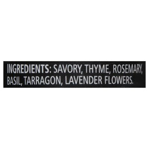 Frontier Nat Prod Co-Op Herbes De Provence 0.85 OZ [UNFI #0335745] [ebt]