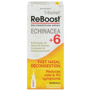 Reboost-Medinatura Decongestion Spray Echinacea +6 0.68 OZ [UNFI #1640663] T