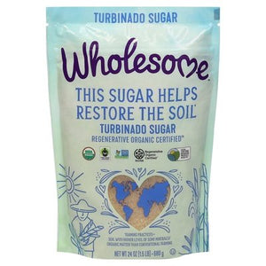 Wholesome Sugar Turbinado 12/24 OZ [UNFI #2915643] [ebt] T