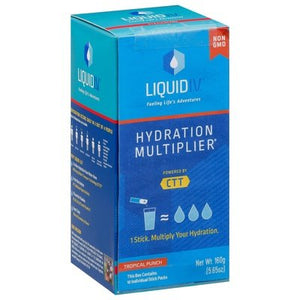 Liquid I V Electrolyte Drink Mix Tropical Punch 1/5.65 OZ [UNFI #2849040] [ebt]