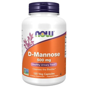 Now Foods D-Mannose 500 Mg Veg Capsules 120 Vcap [UNFI #0906941] T