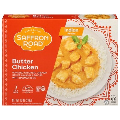 Saffron Road Butter Chicken with Basmati 8/10 OZ [UNFI  #2713899]