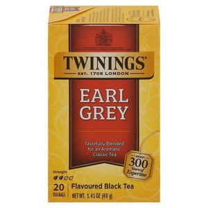 Twinings Black Tea Flavored Earl Grey 6/20 Bag [UNFI #0770958] [ebt]