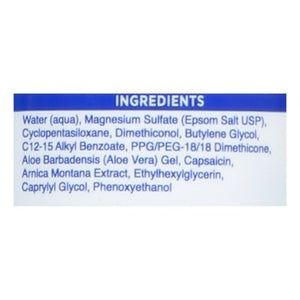 Epsom It Epsom Salt Super Concentrated Nerve Pain Lotion 3 OZ [UNFI #2916583] T