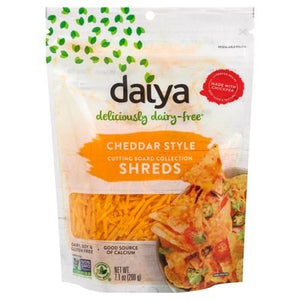 Daiya Cheese Shreds Cheddar Style 12/7.1 OZ [UNFI #2130383] [ebt]