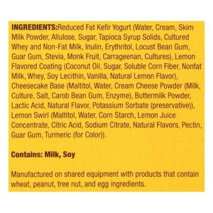 Jolly Llama Lemon Cheesecake 8/4 Ct [UNFI  #3022886]