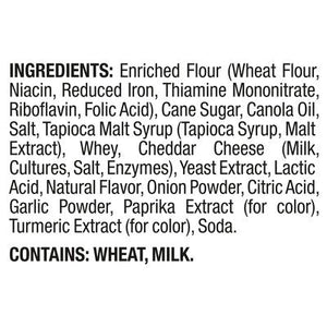 Pretzel Crisps Pretzel Crisps Cheddar Cheese Deli Style 12/7.2 OZ [UNFI #2642569] [ebt]