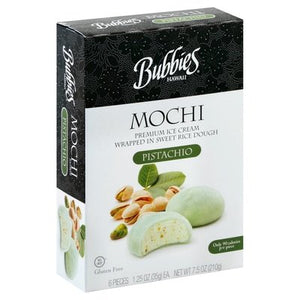 Bubbies Mochi Icrm Pstch 8/7.5 OZ [UNFI  #2211134]