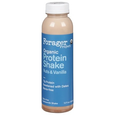 Forager Project Protein Shake Dairy-Free Organic Nuts & Vanilla 6/12 OZ [UNFI #2396752] [ebt] T