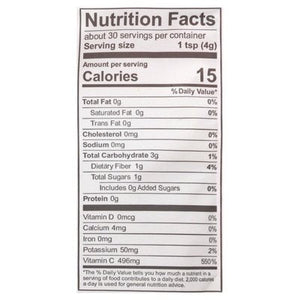 Navitas Organics Superfood + Immunity Blend Camu + Orange + Acerola Cherry 6/4.2 OZ [UNFI #2661338] T