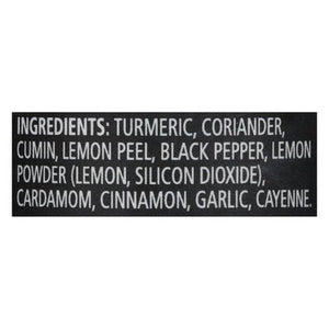 Frontier Nat Prod Co-Op Seasoning Indian Curry With Turmeric Coriander & Lemon 1.87 OZ [UNFI #0439380] [ebt]