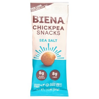 Biena Chickpea Snacks Sea Salt 10/1.2 OZ [UNFI #1968239] [ebt]