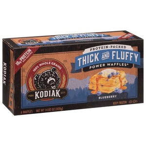Kodiak Cakes Blueberry/Power Waffles 6Ct 8/14.82 OZ [UNFI  #2697555]