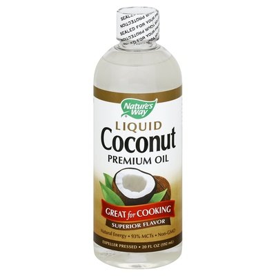 Natures Way Coconut Oil Premium Liquid 20 OZ [UNFI #1796697] [ebt]