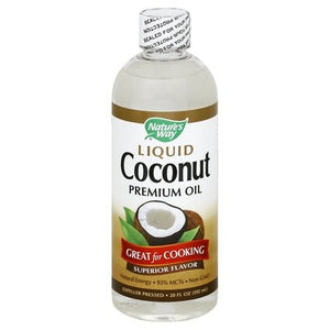 Natures Way Coconut Oil Premium Liquid 20 OZ [UNFI #1796697] [ebt]